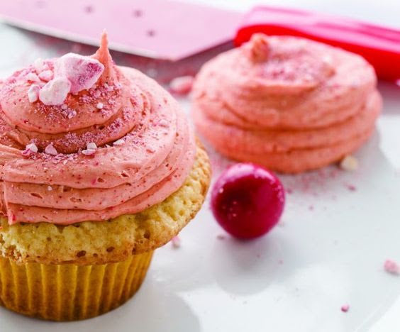 Strawberry Firebomb Cupcake Recipe